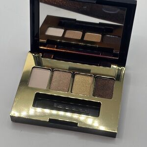 Estee Lauder Eyeshadow Palette with Cream, Gold, and Brown Shades